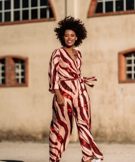 Jumpsuit manga comprida - outono - Manuela Moreira
