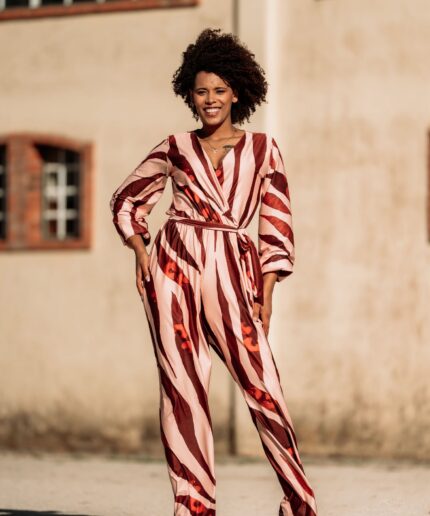 Jumpsuit manga comprida - outono - Manuela Moreira