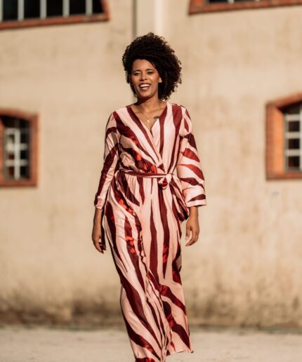 Jumpsuit manga comprida - outono - Manuela Moreira
