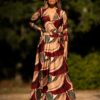 Macacão estampado Outono, da Manuela Moreira, à venda na Charme Store, Ovar